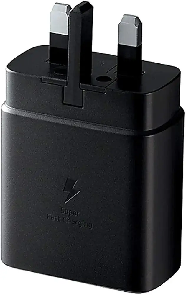 Picture of 45W PD Fast Power Adapter 3 Pin For Samsung Mobile (Black Adapter Only)