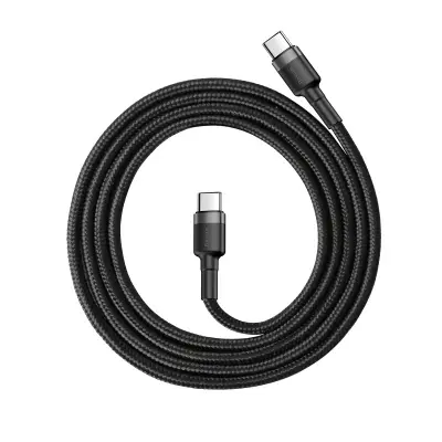 Picture of Baseus Cafule Series 60W Type-C to Type-C 3A Quick Charging Cable 1M (Black)