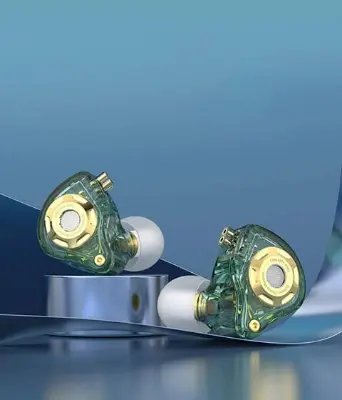 Picture of TRN MT1 Pro HIFI In Ear Earphone DJ Monitor Earphones Earbud Dynamic Sport Noise Cancelling IEM Headset (Green)