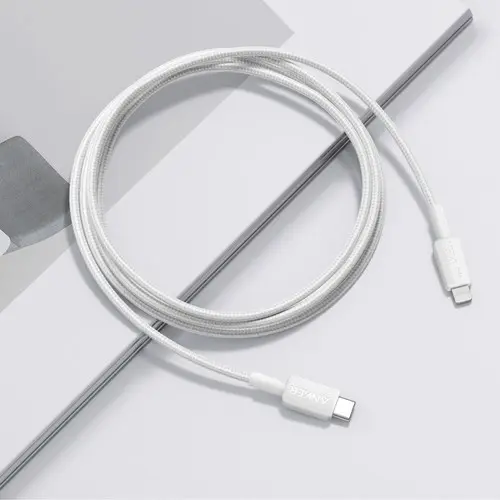Picture of Anker 310 USB C to Lightning Cable – 3ft (White)