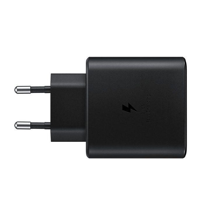 Picture of 45W PD Fast Power Adapter 2 Pin For Samsung Mobile with C to C cable (Adapter Only)