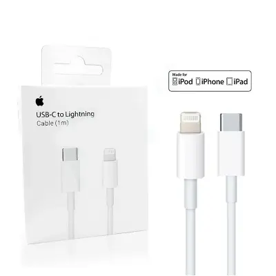 Picture of USB-C to Lightning PD Data Cable for iPhone 13/12/11/x (White)