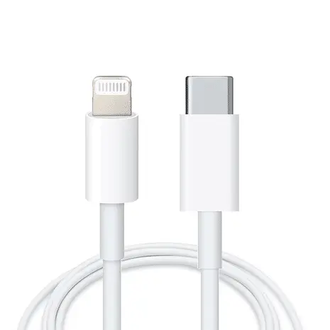 Picture of USB-C to Lightning PD Data Cable for iPhone 13/12/11/x (White)