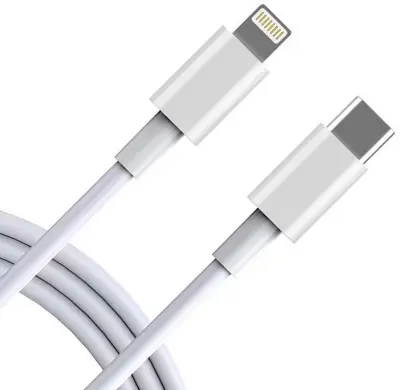 Picture of USB-C to Lightning PD Data Cable for iPhone 13/12/11/x (White)