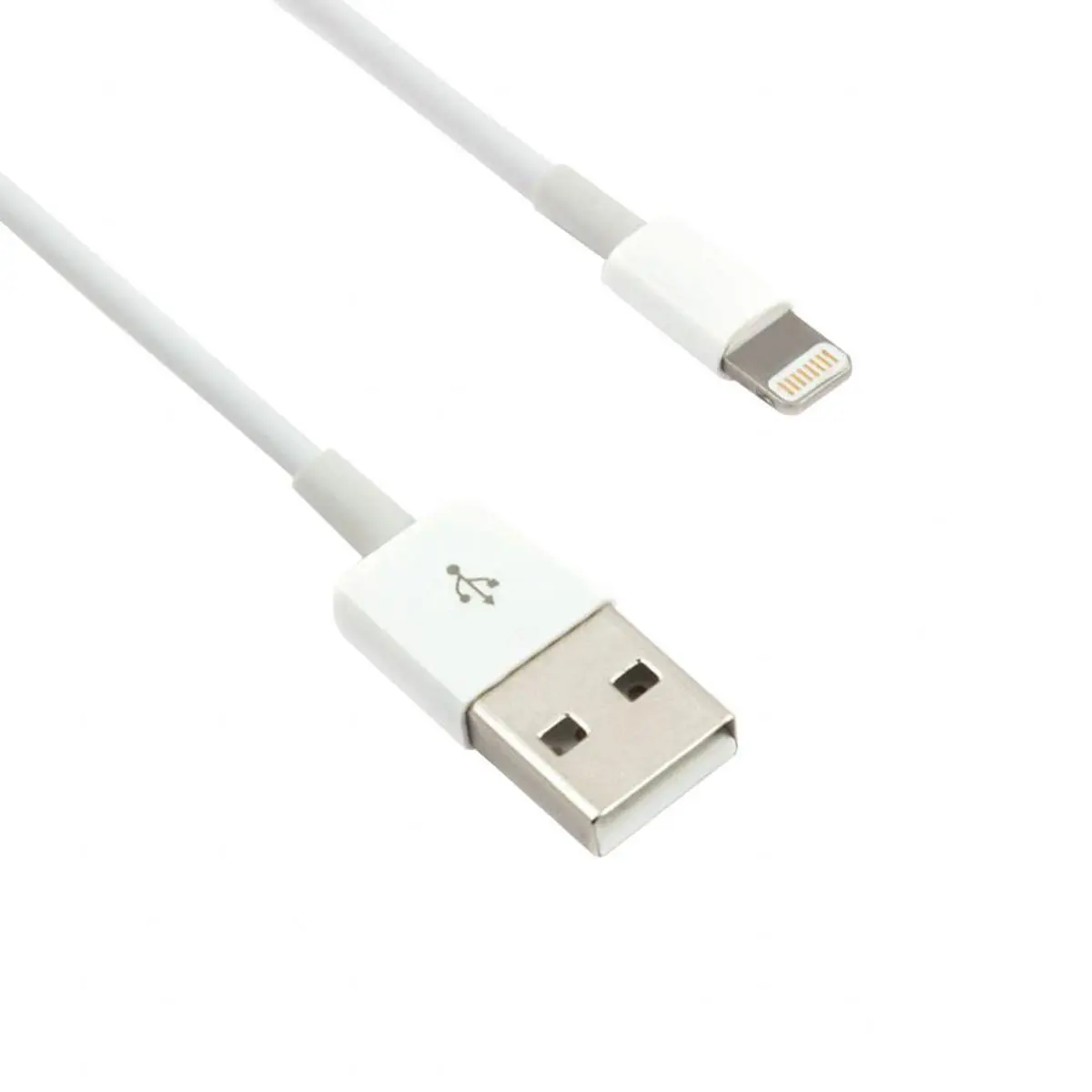 Picture of USB Charging Cable For iPhone - iPhone 6, iPhone 7, iPhone 8, iPhone 9, iPhone 10, iPhone 11 iPhone Cables- Lightning Usb Charger Cable For Iphone (White)