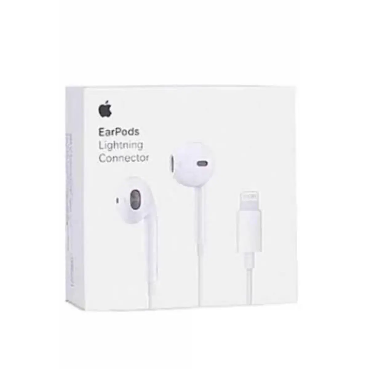 Picture of EarPods For Iphone with Lightning Connector(Best Quality) In Ear Earphones And Headphone With Microphone For iphone Direct connection (White)