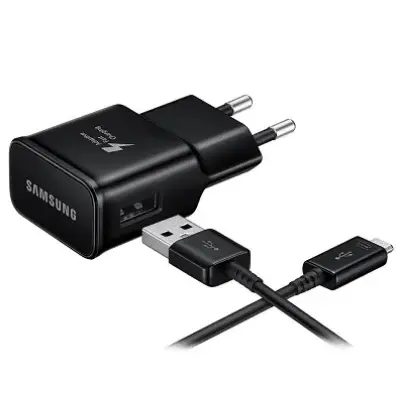 Picture of Type C Charger 15W USB to Type C 15 Watt Power Adapter USB Wall Charger For Samsung Mobile (Black)
