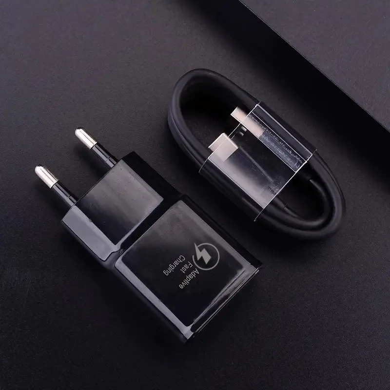 Picture of Type C Charger 15W USB to Type C 15 Watt Power Adapter USB Wall Charger For Samsung Mobile (Black)
