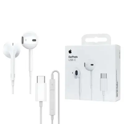 Picture of EarPods For iPhone 15 Series Type C Earphone USB C Mobile Phone Headphone -Best Quality (Black)