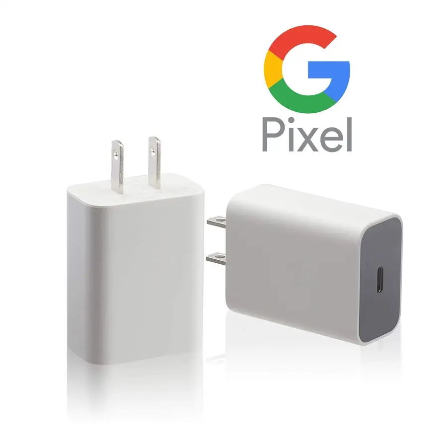 Picture of Google 30W USB type-C to type-C fast charging Adapter Charger Google 30W USB type-C to type-C fast charging Adapter Only (White)