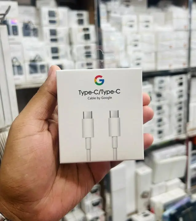 Picture of Google Pixel Type C to USB-C Data Cable for Fast Data Transfer (White)