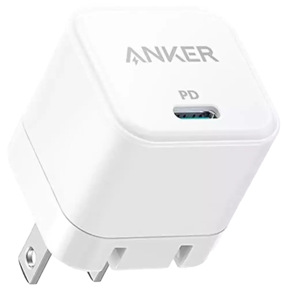 Picture of Anker 20W Cube PowerPort III PD USB C Fast Charger (Only Adapter) (White)