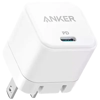 Picture of Anker 20W Cube PowerPort III PD USB C Fast Charger (Only Adapter) (White)