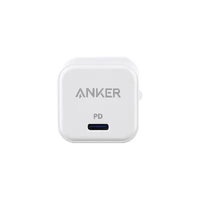 Picture of Anker 20W Cube PowerPort III PD USB C Fast Charger (Only Adapter) (White)