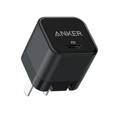 Picture of Anker 20W Cube PowerPort III PD USB C Fast Charger (Only Adapter) (Black)