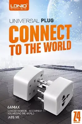 Picture of LDNIO Z4 Universal Plug 6A Max (White)