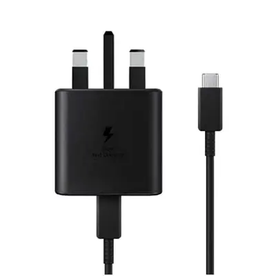 Picture of Sansung 45w PD Power Adapter with Type-C Cable 3 Pin (White)