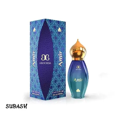 Picture of Arome Amir Attar - Taj Series Luxurious Primium Royal Perfume Oil - 9ml (India)