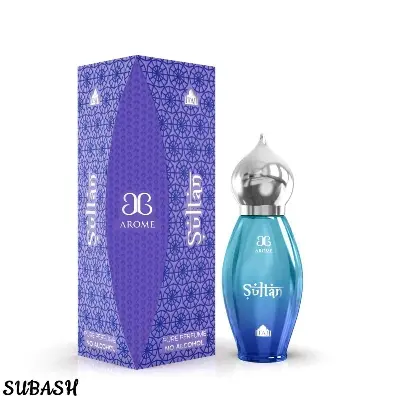 Picture of Arome Sultan Attar - Taj Series Luxurious Primium Royal Perfume Oil - 9ml (India)