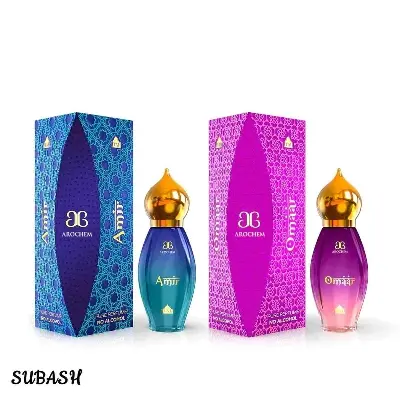 Picture of Arome Amir & Omaar Attar - Taj Series Luxurious Primium Royal Perfume Oil - 9ml (India)