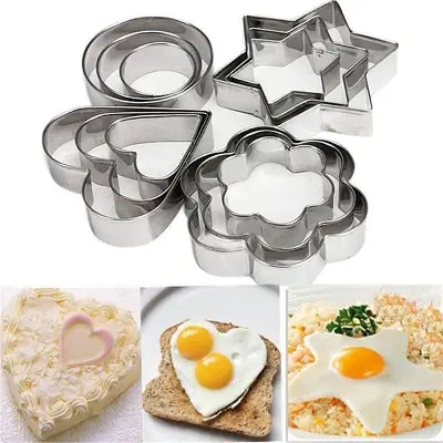 Picture of 12 Pcs Cookie Cutter -Multicolor