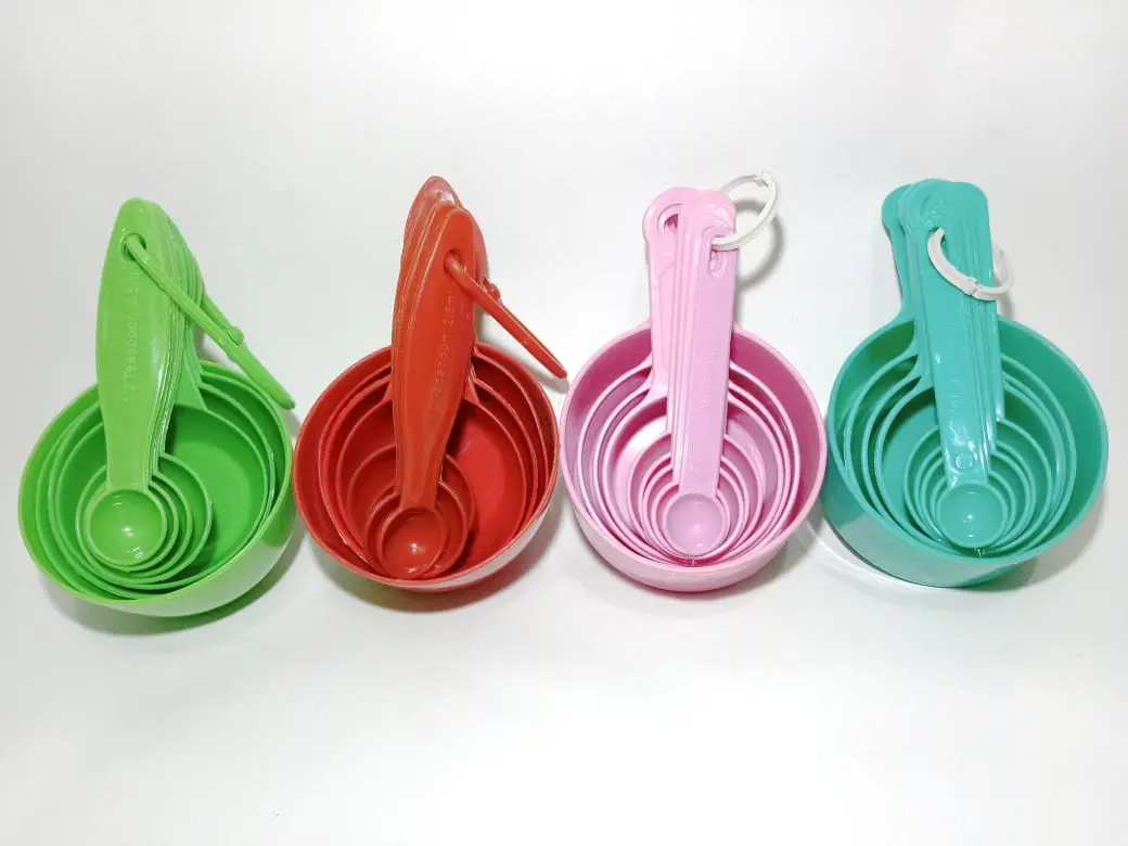 Picture of Measurement Cup Set - Red(8 pices) -Multicolor
