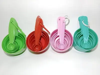 Picture of Measurement Cup Set - Red(8 pices) -Multicolor