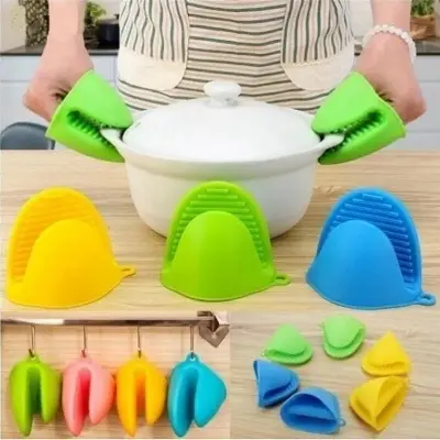 Picture of Silicone Oven Gloves 1pcs- multicolour -Multicolor