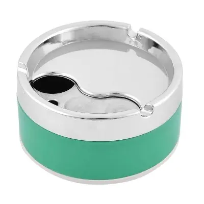 Picture of Multicolor Car Ashtray with Unique Design, Portable Smokeless Feature, and Durable Build -Multicolor