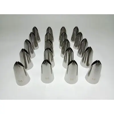 Picture of Stainless Steel Cake Decorating universal baking nozzle( -Silver