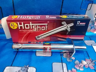 Picture of Electronic Gas Lighter - Silver Hot Shot