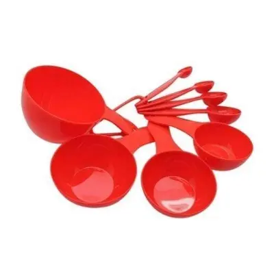 Picture of Measurement Cup Set - Red 8pces -Red