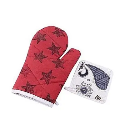 Picture of Oven Safety Gloves - (Multicolor) -Multicolor