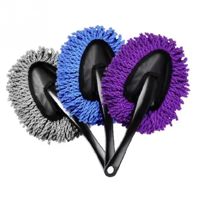 Picture of Microfiber Car Cleaning Wax Brush mini cleaning brush portable brush