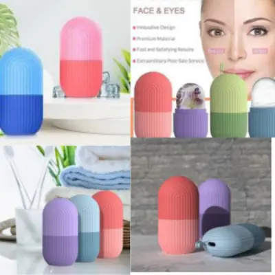 Picture of Ice Roller for Neck, Face & Eyes Massager | Face and Eye Puffiness 1Pcs -Multicolor
