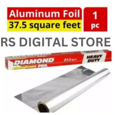 Picture of Aluminum Wrap Foil Paper 37.5 square feet/Aluminum Wrap Foil Paper -Silver
