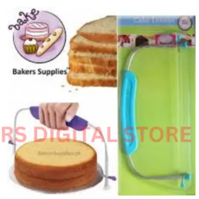 Picture of Adjustable Cake Leveler Or Slicer Cutter Baking Tools, Wire Cutter, Level Level, Slicing, Cutting Tools -Multicolor