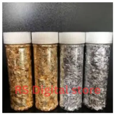 Picture of 2g Cake Decorating Accessories Dishes Chef Art Supplies Tools Chocolate Gold Foil Leaf Sheet Flakes