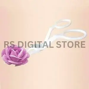 Picture of Plastic Scissors For Cream Flower Transfer Tool Fondant Cake Decorating Cut Flower Receptacle Modelling Tool Kitchen Baking Tool -Multicolor