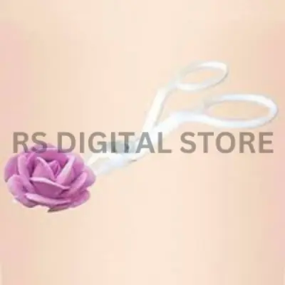 Picture of Plastic Scissors For Cream Flower Transfer Tool Fondant Cake Decorating Cut Flower Receptacle Modelling Tool Kitchen Baking Tool -Multicolor