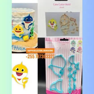 Picture of Baby shark body cookie cutter set-Blue