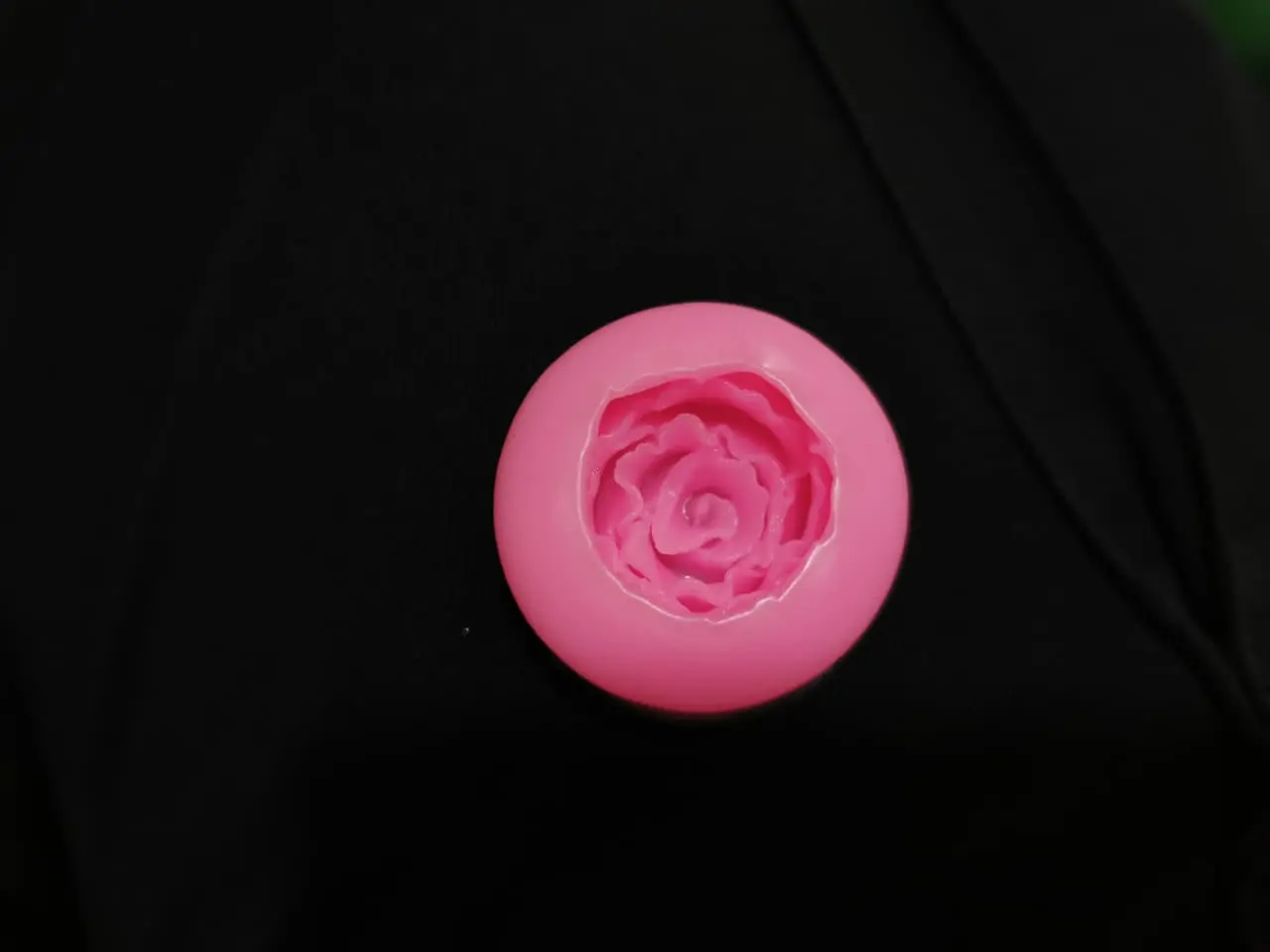 Picture of Rose Flower Silica Gel Mold DIY Sugar Cake Decoration Fondant Cake Molds -Pink