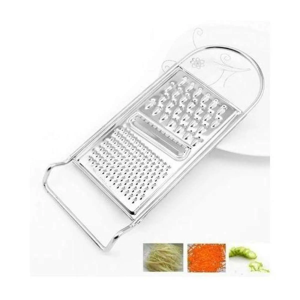 Picture of Vegetable Grater Slicer Cutter/ Vaji Cutter -Stainless Steel - Silver