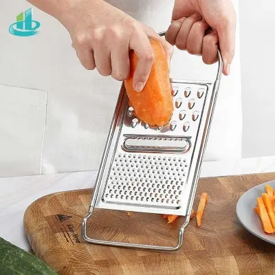 Picture of Vegetable Grater Slicer Cutter/ Vaji Cutter -Stainless Steel - Silver