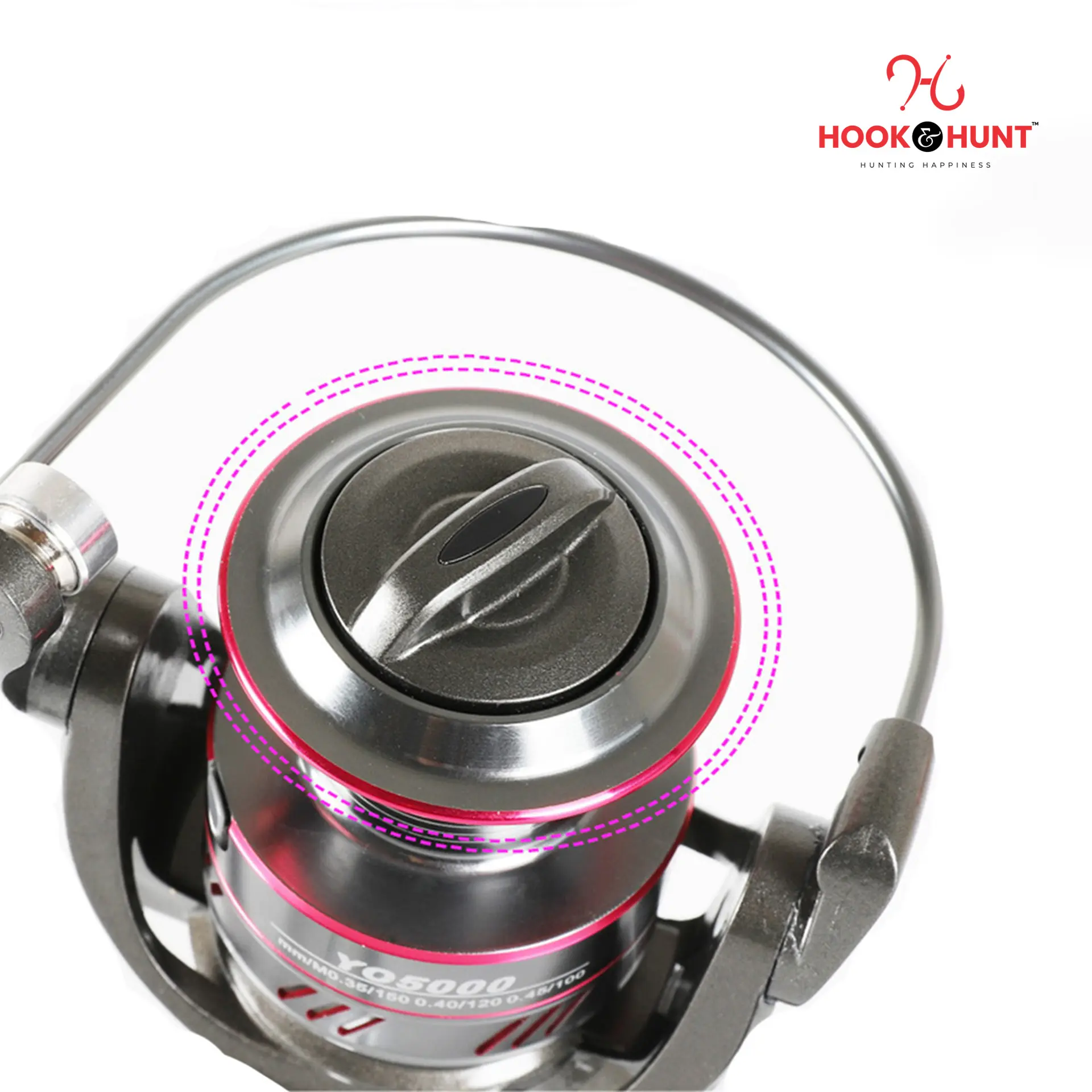 Picture of YO (1000 – 7000) Full Metal Spinning Reel 13+1 Bearings 5.2:1 Gear Ratio 5-12kg Load Capacity Smooth Long Casting Fishing Reel (৪০০০ সিরিজ)