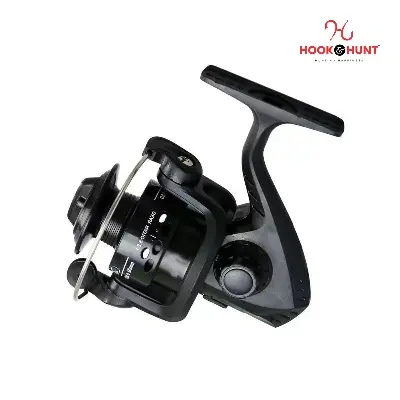 Picture of Mini Spinning Ice Fishing Reel – Lightweight Nylon Composite Spinning Wheel (50m Line Capacity). (কালো)