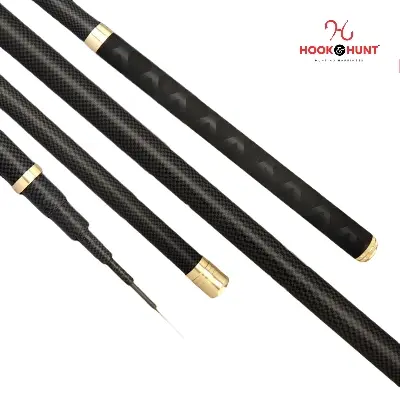 Picture of New High-Quality Carbon Fiber Stream Fishing Rod - 270 cm to 540 cm Rod with Explosion-Proof Ring (540 cm)
