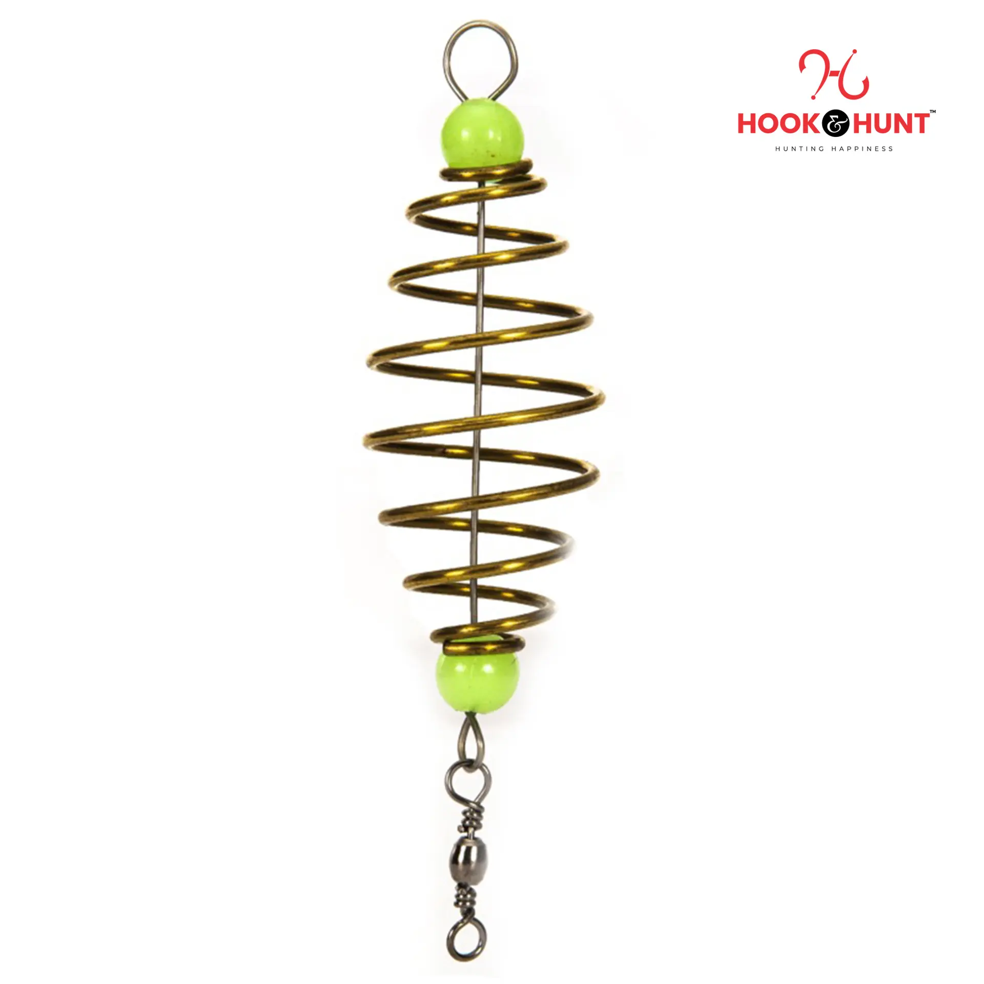 Picture of New High-Quality Copper-Alloy Spring Baits for Carp Fishing Rod & Reel Set (১০ পিস)