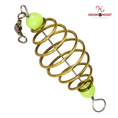 Picture of New High-Quality Copper-Alloy Spring Baits for Carp Fishing Rod & Reel Set (০৫ পিস)