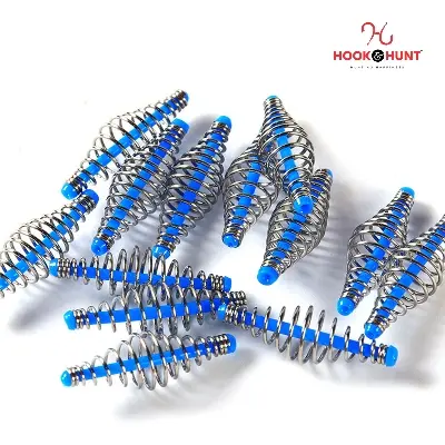 Picture of Stainless Steel Fishing Spring Line Hanger, Gold-Plated Fishing Top Jigging Spring Tool, Multi - Size (০১ পিস)